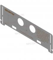 Вставка для шаблона Солдатова «Ручка-корпус Morelli Luxury 38мм»