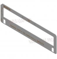 Вставка для шаблона Солдатова «Замок 240х23»