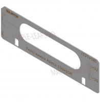 Вставка для шаблона Солдатова «Тело замка APECS 150х20R (110х16) под 32/16»