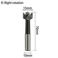 Сверло чашечное / Присадочная фреза / Сверло Форстнера диаметр 15 мм длина 70 мм.