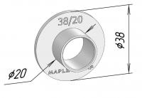 Копировальное кольцо 20/38
