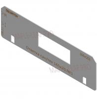 Комплект вставок для шаблона Солдатова «Ответка защёлки сантехнической 165х20 (66х20)» 2 штуки