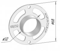 Копировальное кольцо 32/68