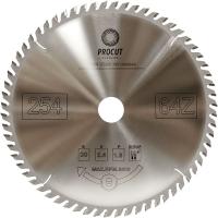 Пильный диск ProCut 254x30x2,4/1,6 Z=64 ATB торцовочный с тонким пропилом для поперечного реза