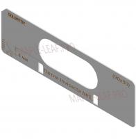 Комплект вставок для шаблона Солдатова «Скрытая петля Invisacta 3D (90x30)» 2 штуки