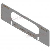 Комплект вставок для шаблона Солдатова «Скрытая петля Kubica K 2700 (120x27)» 2 штуки