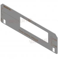 Вставка для шаблона Солдатова «Тело замка 240х23 под 32/16»