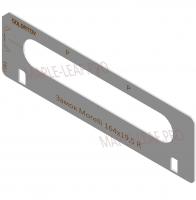 Вставка для шаблона Солдатова «Замок Morelli 164х19,5»