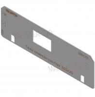 Вставка для шаблона Солдатова «Тело ответки защёлки сантехнической 165х20»