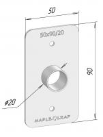 Копировальное кольцо 20/50/90 (RIOBY RRT1600P, Зубр ФМ 1900)