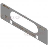 Комплект вставок для шаблона Солдатова «Скрытая петля Kubica K ATOMIKA (120x31)» 2 штуки