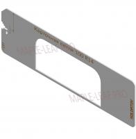 Вставка для шаблона Солдатова «Карточная петля 100 R14 (скруглённые углы)»