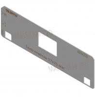 Вставка для шаблона Солдатова «Тело ответки простой защёлки 57х25 (63х23)»