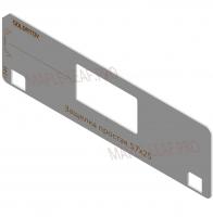 Вставка для шаблона Солдатова «Простая защёлка 57х25 нерегулируемая»