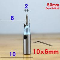 Фреза для формирования сфер (бусины) Tideway F00401 D=6 S=10 + HSS сверло