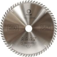 Пильный диск ProCut 250x30x2,4/1,6 Z=64 ATB торцовочный с тонким пропилом для поперечного реза