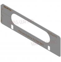 Комплект вставок для шаблона Солдатова «Скрытая петля Kubica K 2760 (135x27)» 2 штуки