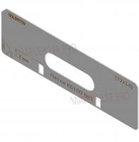 Комплект вставок для шаблона Солдатова «Скрытая петля Kubica K 6100 (72x14)» 2 штуки