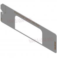 Вставка для шаблона Солдатова «Карточная петля 100 R10 (скруглённые углы)»