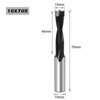 Сверло глухое / Присадочное глухое сверло диаметр 10 мм длина 70 мм.