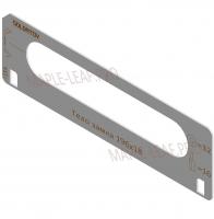 Вставка для шаблона Солдатова «Тело замка AGB 196х18 под 32_16»