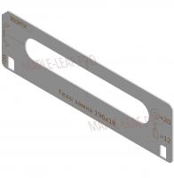 Вставка для шаблона Солдатова «Тело замка AGB 196х18 под 20_12»