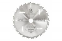 Пильный диск ProCut 250x30x2,8/1,8 Z=24 ATB продольный рез по древесине, защита отдачи