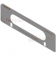 Комплект вставок для шаблона Солдатова «Скрытая петля Archie 3D (134x24)» 2 штуки