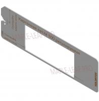 Вставка для шаблона Солдатова «Карточная петля 100 регулируемая (95-104)»