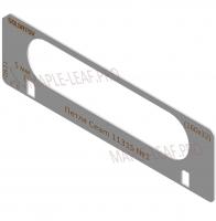 Комплект вставок для шаблона Солдатова «Скрытая петля Ceam (160x32)» 2 штуки