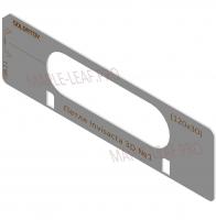 Комплект вставок для шаблона Солдатова «Скрытая петля Invisacta 3D (120x30)» 2 штуки