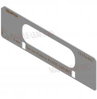 Комплект вставок для шаблона Солдатова «Скрытая петля Kombi 30 K1000 S30 (115x30)» 2 штуки