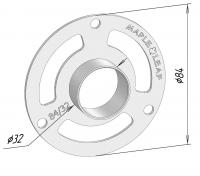 Копировальное кольцо 32/84 (CROWN CT 11001)